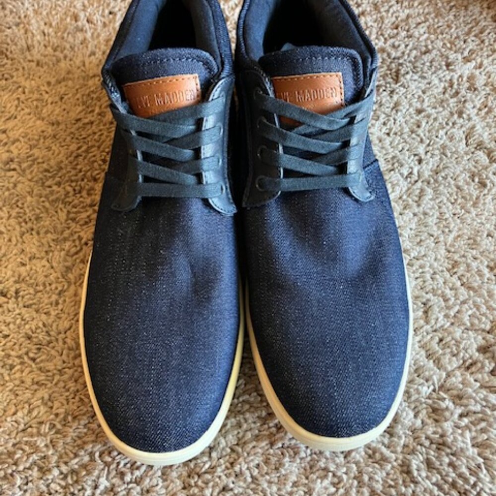 Steve Madden Men Denim Ankle Boots - Picture 5 of 6